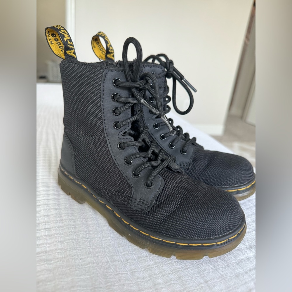 Kids Black Dr. Martens boots size 13